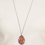 Blissfully Bohemian - Orange Necklace - rainbowartsreview