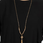 One SWAY or Another - Gold Necklace - Bling by Danielle Baker