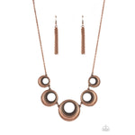 Solar Cycle - Copper Necklace - Bling by Danielle Baker