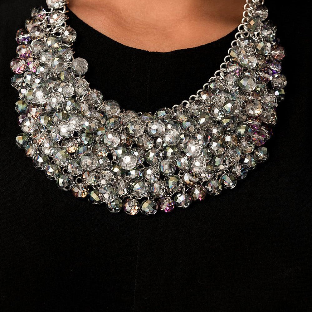 The Tanger 2022- Paparazzi Zi Collection Iridescent Oil Spill Necklace
