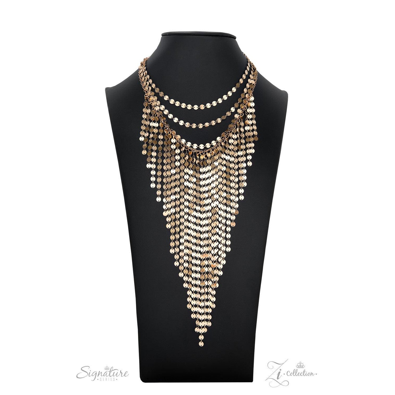 The Suz 2022- Paparazzi Zi Collection Gold Necklace