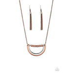 Artificial Arches - Copper and Silver Necklace- rainbowartsreview by Danielle Baker