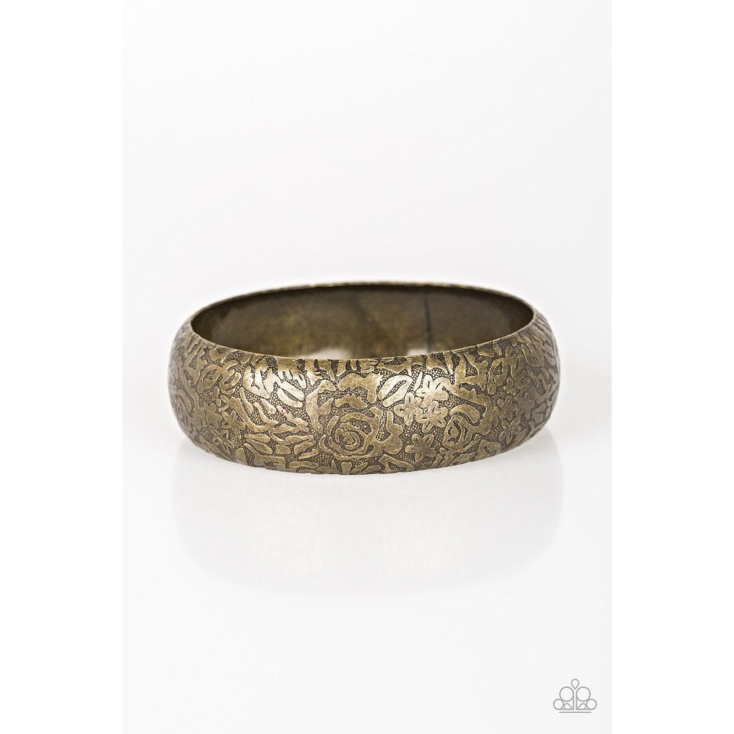 Garden Villa - Brass Bangle Bracelet - Bling by Danielle Baker