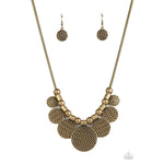 Indigenously Urban - Brass - Paparazzi Accessories Necklace