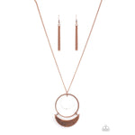 Moonlight Sailing - Copper Necklace - Bling by Danielle Baker