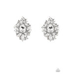 We All Scream for Ice QUEEN - White Earrings - Bling by Danielle Baker