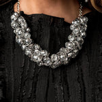 RETIRED VINTAGE- The Haydee 2020- Paparazzi Exclusive Zi Collection Crystal Necklace - Bling By Danielle