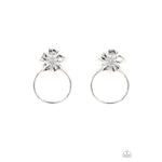 Buttercup Bliss Silver Flower Earrings - Bling by Danielle Baker