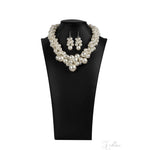 RETIRED VINTAGE- Regal - 2020 Vintage Paparazzi Zi Collection White Pearl Necklace