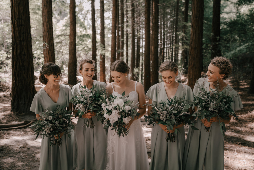 The Wild Flower Weddings_Bridal Party Bouquets