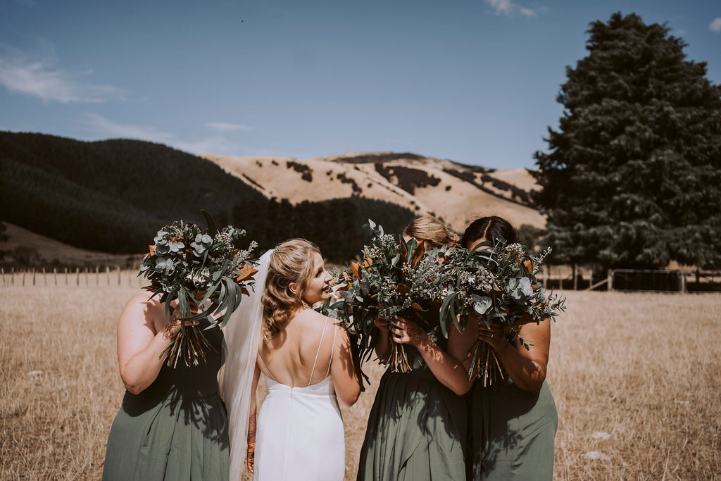 The Wild Flower Weddings - Bridesmaids Bouquets