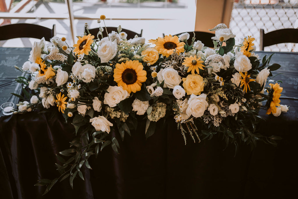The Wild Flower_Wedding Reception Flowers