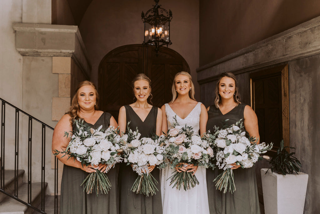 The Wild Flower Weddings - Bride and Bridesmaids Bouquets