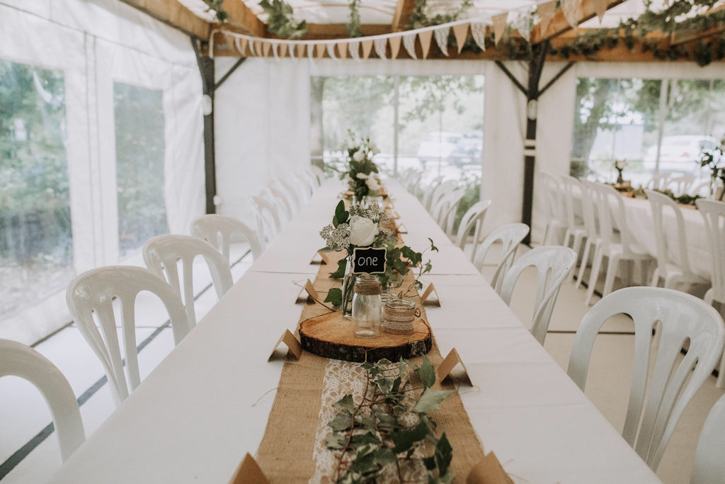 The Wild Flower Weddings - Chloe and Matt - Table Setting
