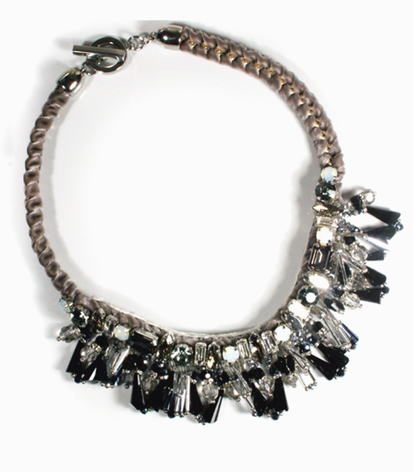 Andrea Black Necklace