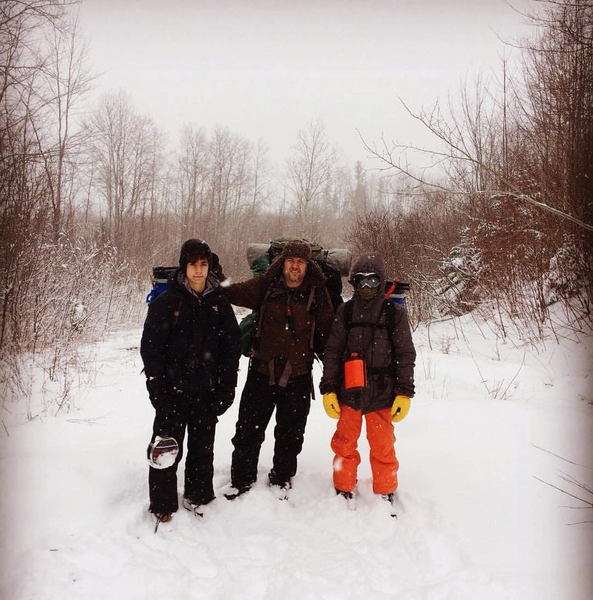 Steven Clarke, @BackCountry_King, WeatherWool Advisor, loves backcountry camping with his family