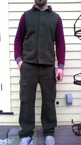 WeatherWool Prototype Pants and Vest