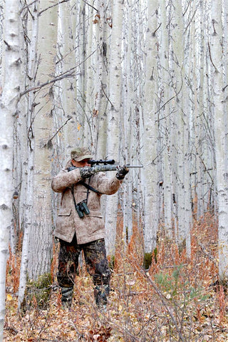 Veteran outdoor pro Ron Spomer is very keen on his All-Around Jacket in Lynx Pattern