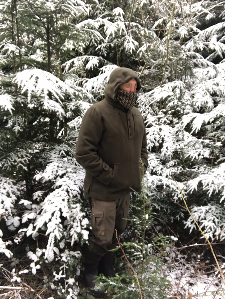 WeatherWool Anorak tested and enjoyed by an off-duty British SAS Operator in winter