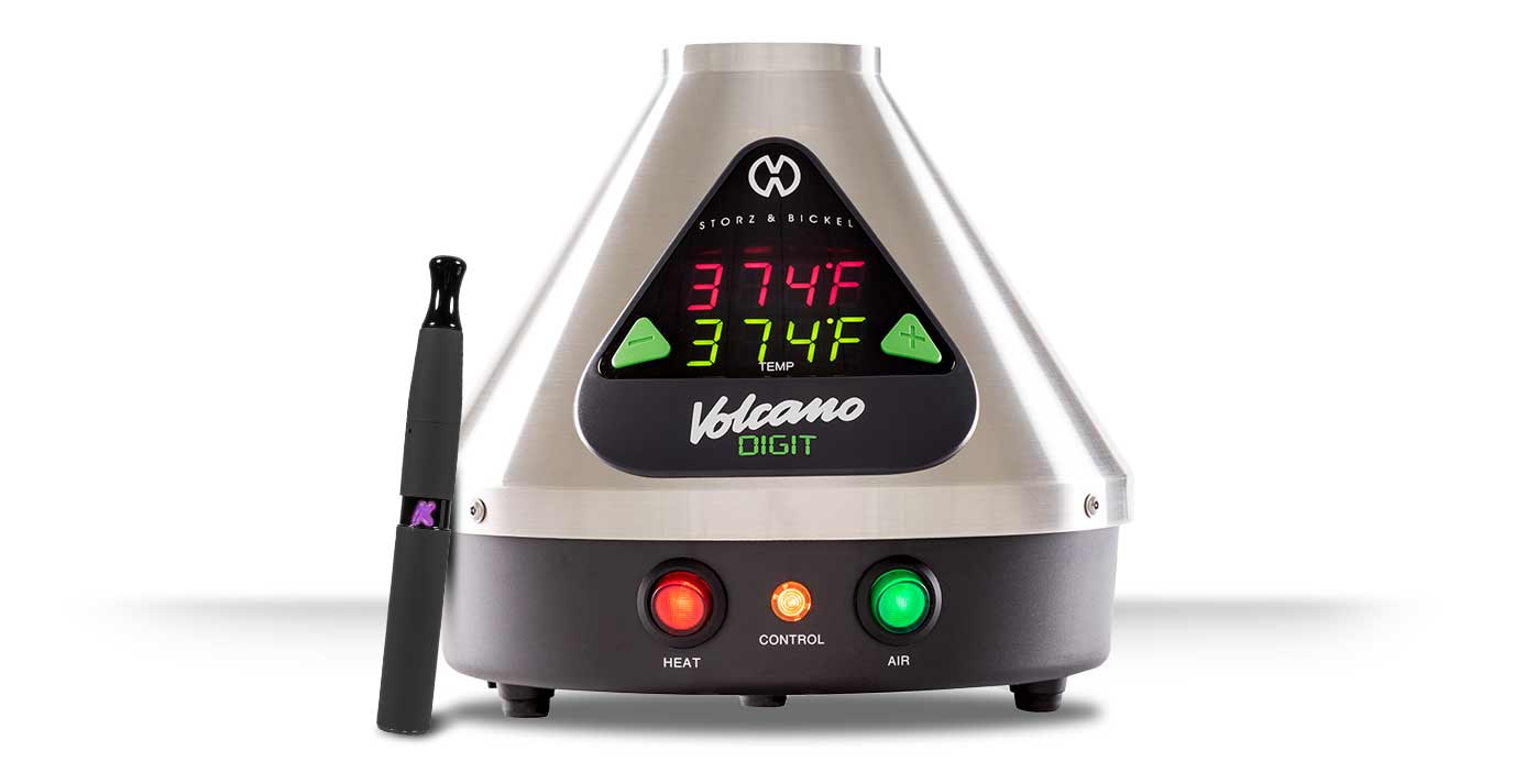 learning curve section vaporizer buying guide header with kandypens vape pen and volcano vaporizer