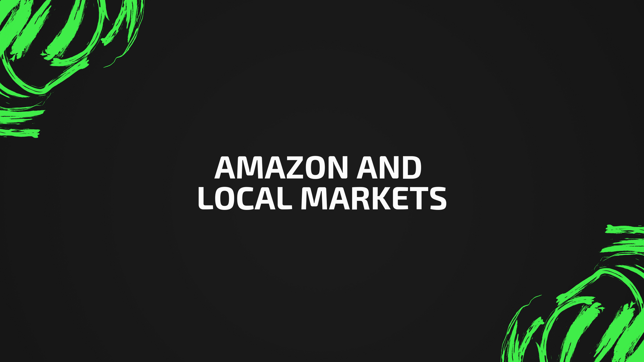Origins #79 - Amazon EU and local markets