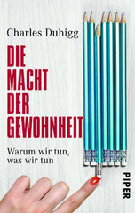 Persönlichkeitsentwicklung Bücher - Buchcover: DIe Macht der Gewohnheit