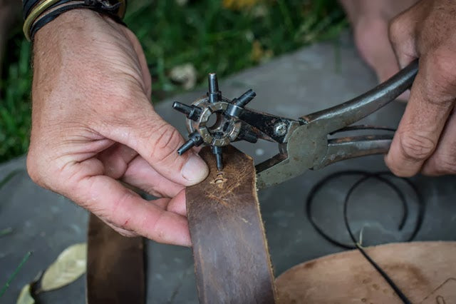 Inside the Makers Workshop Waltzing Matilda Mike Balitsaris Leather