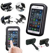 ICOOM Support Pour SmartPhone Waterproof Universel DOUBLE Fixation Guidon MOTO, Vélo, Bicyclette, Cyclisme avec Étui Imperméable pour GPS, Apple, Android, Smartphone, iPhone 6S / 6/ 6 Plus, Samsung Galaxy S7, S6, S6 Edge, S5, Note 5, Note 4, HTC one, LG G - Beewik-Shop.com