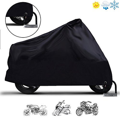 Housse Couvre-Moto Bâche - Pour Moto VTT Scooter extérieure étanche - Housse de protection de moto Pliant - 265x105x125 CM - Beewik-Shop.com