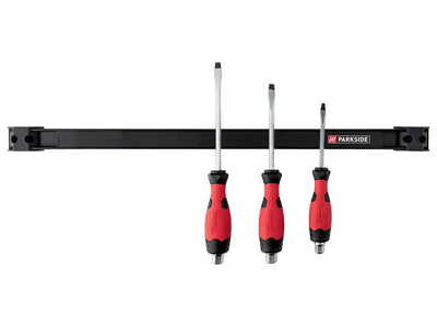 Barre d'outils PARKSIDE®, longueur 51 cm, capacité de charge 10 kg, magnétique - Beewik-Shop.com