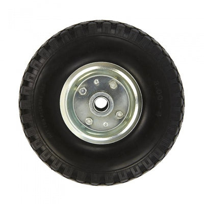 roue de nez de rechange PU / acier 26 x 8,5 cm noir - Beewik-Shop.com