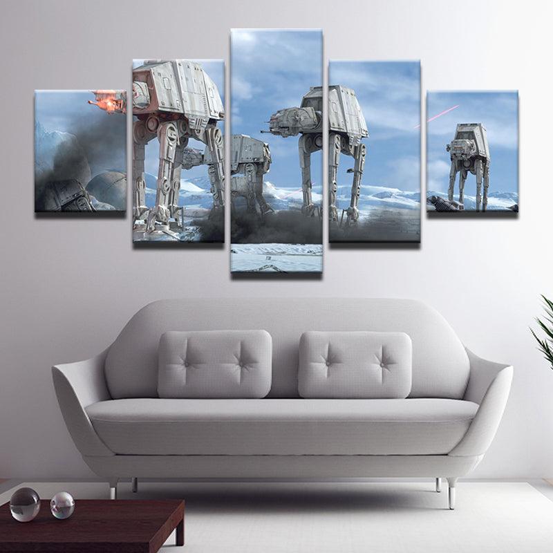 18+ Finest Star wars 5 panel wall art images information