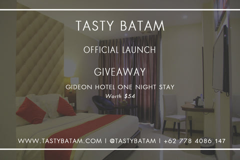 Tasty Batam Official Launch Giveaway