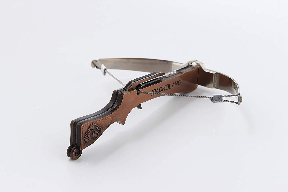 Details about   Mini Crossbow Stainless Steel Bow Piece Zinc Alloy Body 5 Pounds Pull