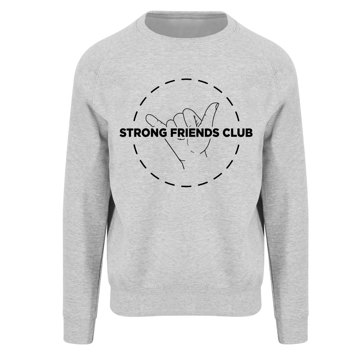 friends grey sweatshirt