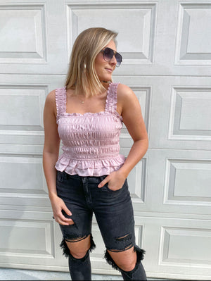 The Parker Top- Pink