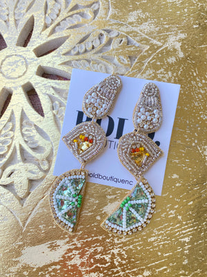 Salt Tequila Lime Earrings