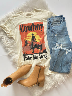 Cowboy Take Me Away Tee