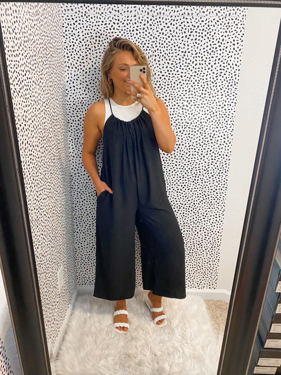 The Jessie Jumpsuit- Black