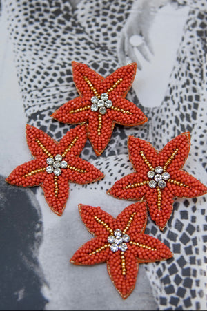 Starfish Statement Earrings