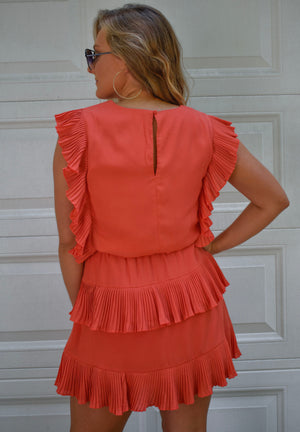 The Maggie Dress- Orange