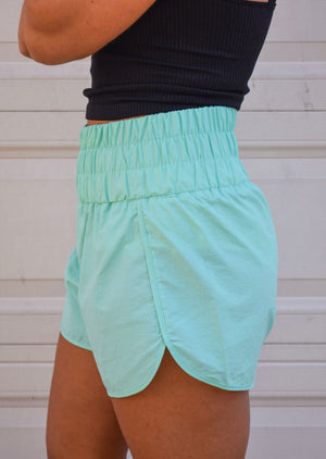 The Achieve More Shorts- Mint