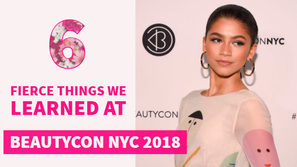 6 Fierce Things We Learned at Beautycon - ft. Zendaya via @Zendaya official Instagram