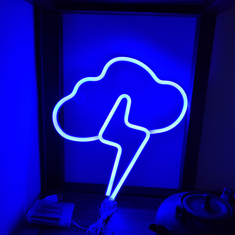 blue cloud led light