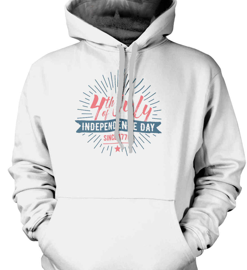 4th of July. Independence Day Since 1776. Gildan Heavyweight Pullover Fleece Sweatshirt.-2