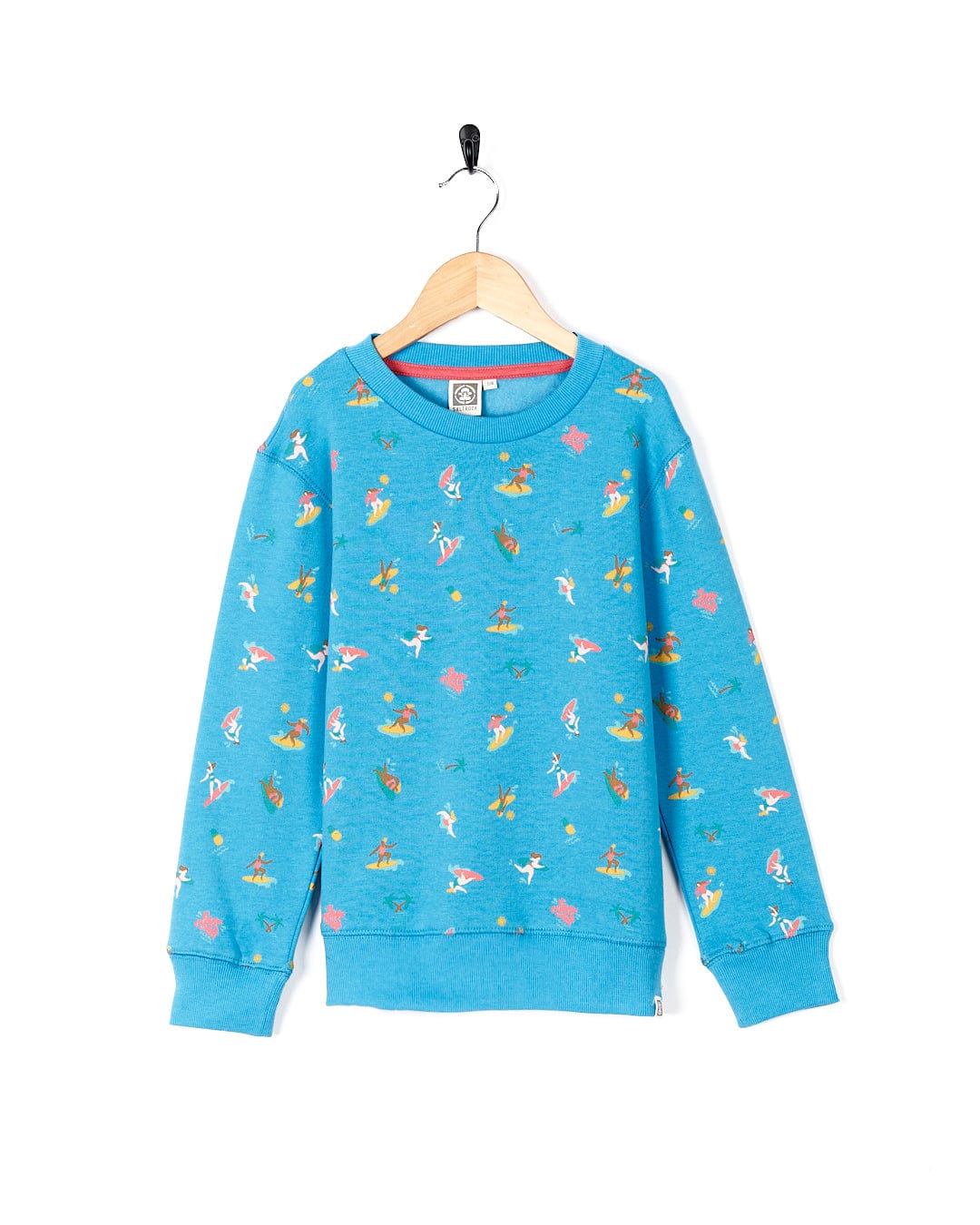 Surf Sisters Kids Recycled Long Sleeve Sweat
