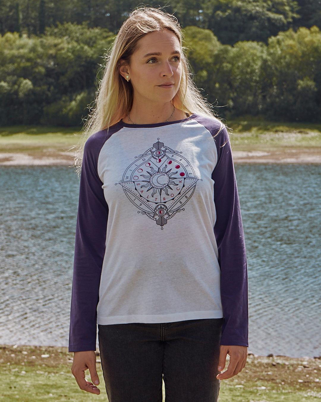 Compass Long Sleeve Raglan T-Shirt