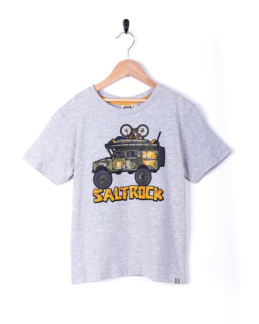 Fully Loaded - Kids Short Sleeve T-Shirt - Grey