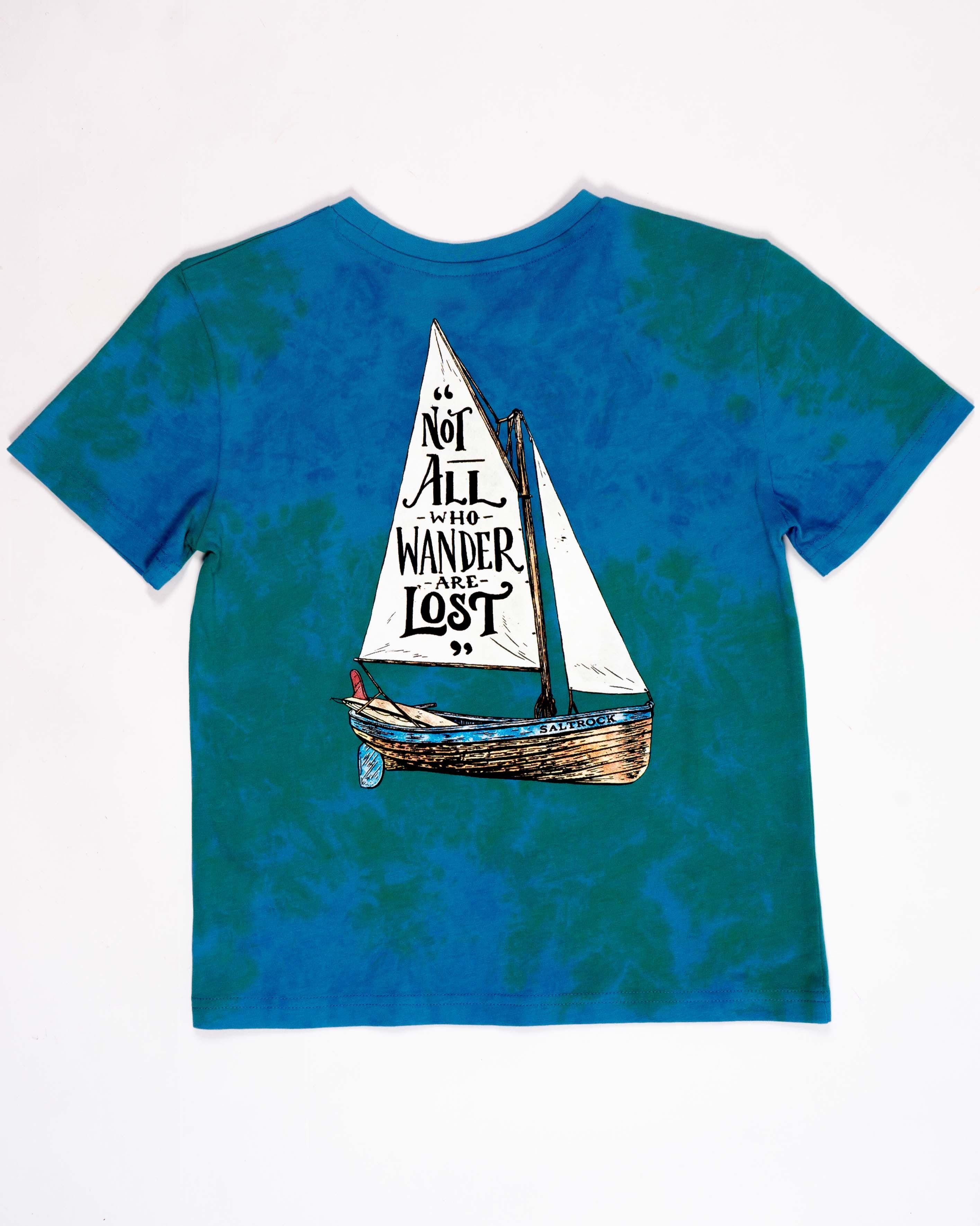 Lost Ships Kids Tie Dye Short Sleeve T-Shirt