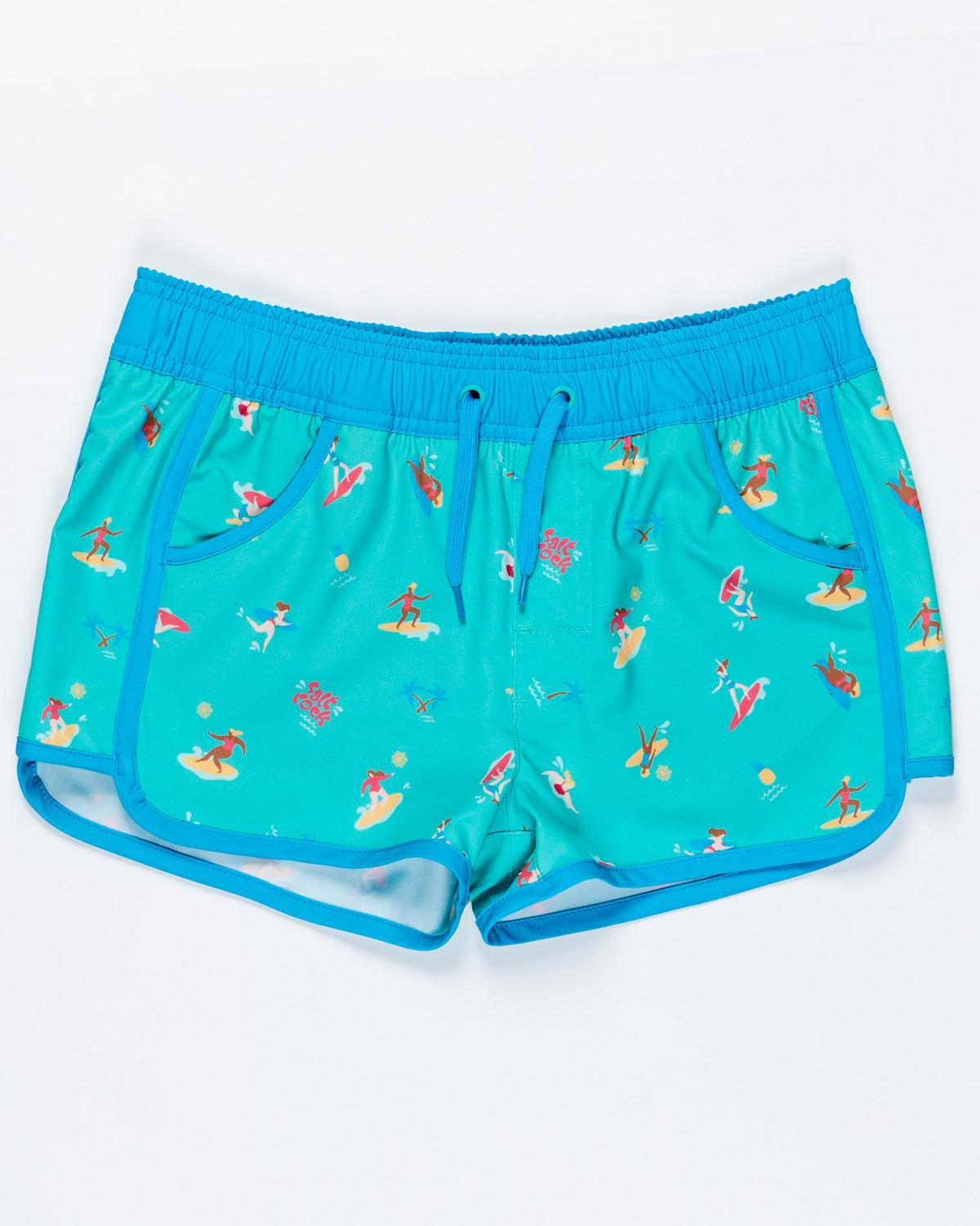 Surf Sisters Kids Recycled Boardshort